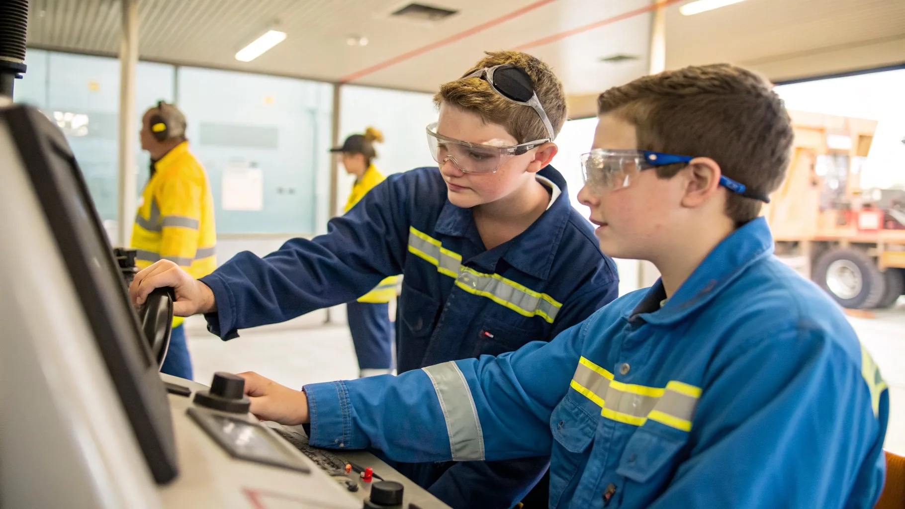 Mining training facility and equipment